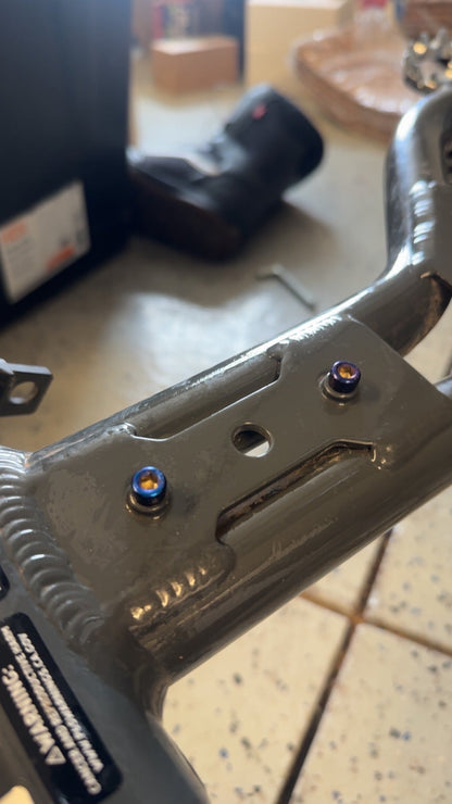 super 73 lower frame titanium (set of 2)