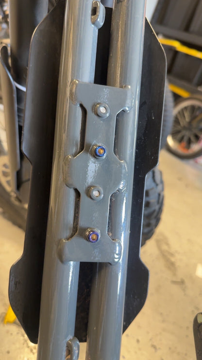 super 73 front mud guard titanium (set of 2)